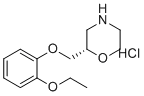structure of CAS# 56287-61-7, (S)-维洛沙嗪盐酸盐