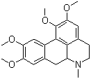 CAS # 5630-11-5, Glaucine, (+/-)-O,O-Dimethylboldine, (+/-)-O,O-Dimethylisoboldine, 1,2,9,10-Tetramethoxy-6-methylnoraporphine, 2,3,5,6-Tetramethoxyaporphine, DL-1,2,9,10-Tetramethoxyaporphine, DL-Glaucine, 5,6,6a,7-Tetrahydro-1,2,9,10-tetramethoxy-6-methyl-4H-dibenzo[de,g]quinoline