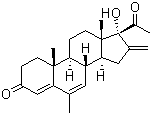 CAS 登录号：5633-18-1, 美伦孕酮