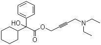 CAS # 5633-20-5, Oxybutynin, 4-(Diethylamino)but-2-yn-1-yl cyclohexyl(hydroxy)phenylacetate