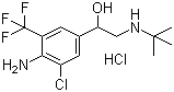 structure of CAS# 56341-08-3, 盐酸马布特罗
