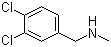 structure of CAS# 5635-67-6, N-(3,4-二氯苄基)-N-甲胺