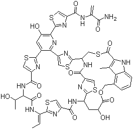 structure of CAS# 56377-79-8, Nosiheptide