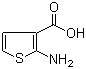 structure of CAS# 56387-08-7, 2-氨基噻吩-3-甲酸