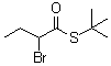 CAS # 56403-12-4, 2-Bromobutanethioic acid S-(1,1-dimethylethyl) ester, NSC 259920
