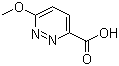 structure of CAS# 56434-28-7, 6-Methoxypyridazine-3-carboxylic acid