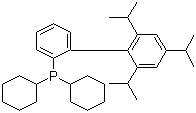 structure of CAS# 564483-18-7, 2-二环己基磷-2',4',6'-三异丙基联苯