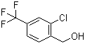 structure of CAS# 56456-51-0, 2-氯-4-(三氟甲基)苄醇