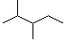 structure of CAS# 565-59-3, 2,3-Dimethylpentane