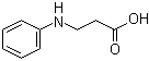 structure of CAS# 5652-38-0, 3-(苯基氨基)丙酸