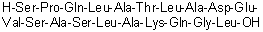 CAS # 565227-74-9, L-Seryl-L-prolyl-L-glutaminyl-L-leucyl-L-alanyl-L-threonyl-L-leucyl-L-alanyl-L-alpha-aspartyl-L-alpha-glutamyl-L-valyl-L-seryl-L-alanyl-L-seryl-L-leucyl-L-alanyl-L-lysyl-L-glutaminylglycyl-L-leucine