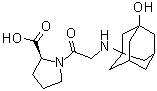 CAS 登录号：565453-40-9, N-(3-羟基金刚烷-1-基)甘氨酰-L-脯氨酸