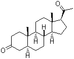 structure of CAS# 566-65-4, 5-alpha-Dihydroprogesterone