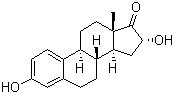 structure of CAS# 566-76-7, 16alpha-羟基雌酚酮