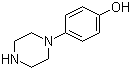 structure of CAS# 56621-48-8, 4-(1-哌嗪基)苯酚