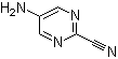 structure of CAS# 56621-93-3, 5-氨基-2-嘧啶甲腈