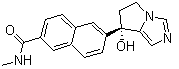 structure of CAS# 566939-85-3, Orteronel