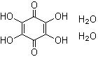 CAS 登录号：5676-48-2, 2,3,5,6-四羟基-2,5-环己二烯-1,4-二酮二水合物