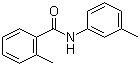 CAS # 56776-45-5, 2-Methyl-N-(3-methylphenyl)benzamide, 2,3'-Dimethylbenzanilide