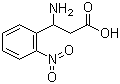 CAS 登录号：5678-48-8, 3-氨基-3-(2-硝基苯基)丙酸