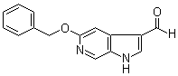 structure of CAS# 56795-92-7, 5-苄氧基-1H-吡咯并[2,3-c]吡啶-3-甲醛