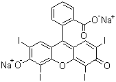 赤藓红分子结构 (CAS 568-63-8)