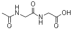 structure of CAS# 5687-48-9, N-乙酰基甘氨酰甘氨酸