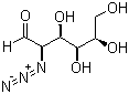 structure of CAS# 56883-39-7, 2-叠氮-2-脱氧-D-葡萄糖
