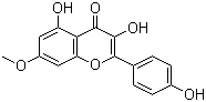 structure of CAS# 569-92-6, 鼠李柠檬素