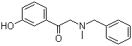 CAS # 56917-44-3, 1-(3-Hydroxyphenyl)-2-[methyl(phenylmethyl)amino]ethan-1-one