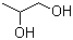 丙二醇分子结构 (CAS 57-55-6)