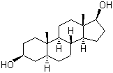CAS # 571-20-0, 5alpha-Androstane-3b,17b-diol, 3b,17b-Dihydroxy-5a-androstane, 5a-Androsten-3b,17b-diol
