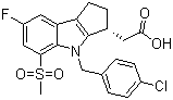 structure of CAS# 571170-77-9, Laropiprant