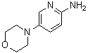 structure of CAS# 571189-78-1, 5-(吗啉-4-基)吡啶-2-胺