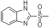 structure of CAS# 57159-81-6, 2-(甲烷磺酰基)苯并咪唑