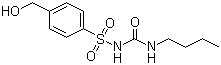 CAS 登录号：5719-85-7, 4-羟基甲苯磺丁脲, N-(丁基氨基甲酰)-4-羟甲基苯磺酰胺