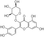 structure of CAS# 572-30-5, 扁蓄苷