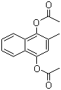 CAS 登录号：573-20-6, 维生素 K4, 2-甲基-1,4-萘二酚双醋酸酯
