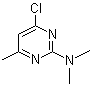 CAS # 5734-62-3, (4-Chloro-6-methylpyrimidin-2-yl)dimethylamine, 2-(N,N-Dimethylamino)-4-chloro-6-methylpyrimidine