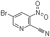 CAS # 573675-25-9, 5-Bromo-3-nitropyridine-2-carbonitrile, 5-Bromo-2-cyano-3-nitropyridine