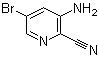 structure of CAS# 573675-27-1, 3-氨基-5-溴吡啶-2-甲腈
