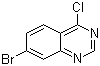 structure of CAS# 573675-55-5, 7-溴-4-氯喹唑啉