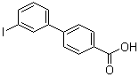 structure of CAS# 5737-84-8, 3'-碘联苯-4-羧酸