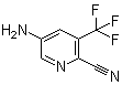 structure of CAS# 573762-62-6, 5-氨基-3-(三氟甲基)吡啶-2-甲腈
