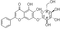 structure of CAS# 57396-78-8, 木蝴蝶苷 A