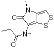 structure of CAS# 574-95-8, 金丝菌素