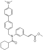 Fexaramine分子结构 (CAS 574013-66-4)