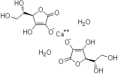 CAS 登录号：5743-28-2, 抗坏血酸钙