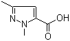 CAS # 5744-56-9, 1,3-Dimethylpyrazole-5-carboxylic acid, 1,3-Dimethyl-1H-pyrazole-5-carboxylic acid