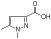 CAS 登录号：5744-59-2, 1,5-二甲基-1H-吡唑-3-羧酸